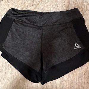 Reebok black & gray shorts
